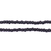 Black Java Glass Seed Beads (4mm, 48