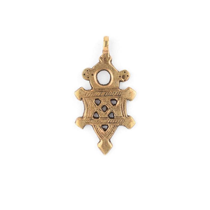 Bronze Tuareg Cross Pendant (Medium) - The Bead Chest