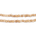 Beige Java Glass Seed Beads (4mm, 48" Strand) - The Bead Chest