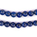 Natural Round Lapis Lazuli Beads (8-9mm) - The Bead Chest