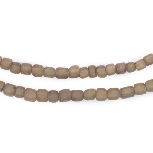 Grizzly Brown Java Glass Beads
