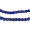 Natural Round Lapis Lazuli Beads (6mm)