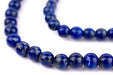 Natural Round Lapis Lazuli Beads (6mm) - The Bead Chest