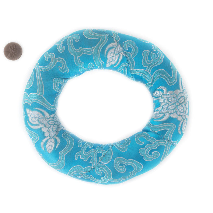 Turquoise Singing Bowl Ring Cushion - The Bead Chest