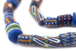 Blue Medley Krobo Beads - The Bead Chest