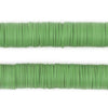 Green Vinyl Phono Record Beads (14mm)