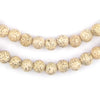 Natural Tibetan Lotus Seed Mala Beads (8mm)