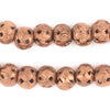 Copper Round Filigree Beads (12mm)
