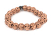 Copper Round Filigree Beads (12mm) - The Bead Chest