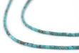 Cylindrical Heishi Turquoise Beads (3x2mm) - The Bead Chest