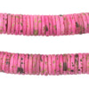 Tourmaline Pink Bone Button Beads (14mm)