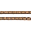 Antique Brass Smooth Rondelle Beads (6mm)