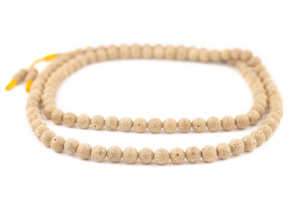 Natural Tibetan Lotus Seed Mala Beads (10mm) - The Bead Chest