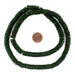 Emerald Green Bone Button Beads (8mm) - The Bead Chest