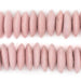 Pink Ashanti Glass Saucer Beads (20mm) - The Bead Chest
