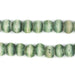 Forest Green Rustic Bone Mala Beads (10mm) - The Bead Chest