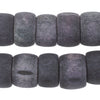 Grey Cylindrical Bone Beads (18mm)
