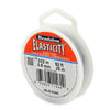 Elasticity 0.8mm Satin Silver Elastic Cord (25 meters)