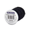 Beadalon 0.42mm Black Silk Thread Size FFF (276ft)