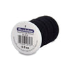 Beadalon 0.35mm Black Silk Thread Size F (420ft)