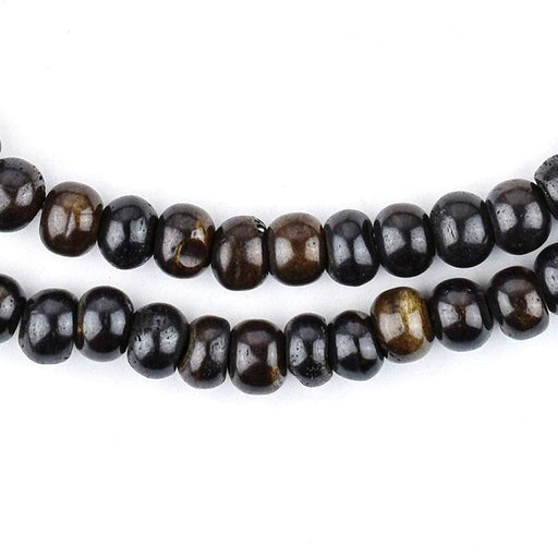 Brown Mala Bone Beads (10mm) - The Bead Chest