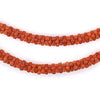 Crimson Red Star Snake Beads