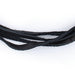 Black Suede Strip (2 pieces, 3ft each, 5mm wide) - The Bead Chest
