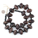 West African Natural Tree Pod Beads - The Bead Chest