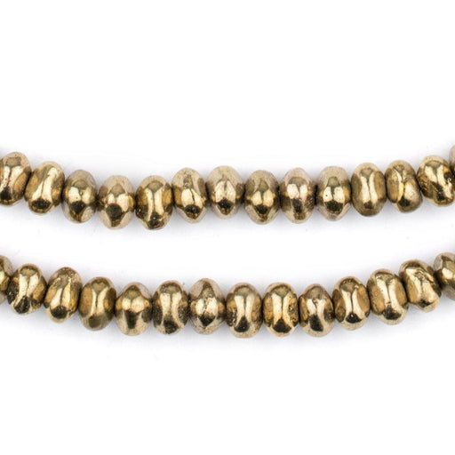 Brass Nugget Beads (5x7mm)