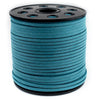 3mm Flat Teal Blue Faux Suede Cord (300ft)