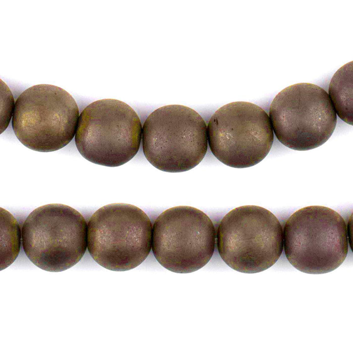 Copper Round Hematite Beads (12mm) - The Bead Chest