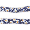 Blue Flower Tribal Krobo Beads