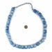Blue Cylindrical Bone Beads (18mm) - The Bead Chest