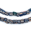 Ancient-Style Cobalt Java Gooseberry Beads (6-8mm)