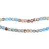 Carolina Blue Sea Sediment Jasper Beads (4mm)