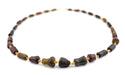 Brown Roman Glass Bangle Beads - The Bead Chest