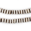 Grey Bone Mala Disk Beads (8mm)
