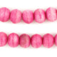 Pink Rustic Bone Beads (14mm) - The Bead Chest
