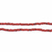 Coral Red Java Glass Seed Beads (2.5mm, 48" Strand) - The Bead Chest