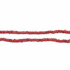Coral Red Java Glass Seed Beads (2.5mm, 48
