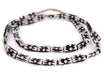 Doodle Design Batik Bone Beads (Rectangular) - The Bead Chest