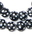 Black Skunk Beads (15mm) - The Bead Chest