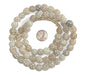 White Antique Venetian Skunk Eye Trade Beads - The Bead Chest