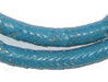 Turquoise Glass Snake Beads (9mm) - The Bead Chest
