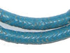 Turquoise Glass Snake Beads (9mm)