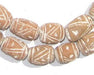 Natural Oblong Terracotta Beads - The Bead Chest