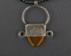 Tuareg Pendant w/ Stone (Small)