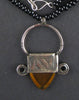 Tuareg Pendant w/ Stone (Small)