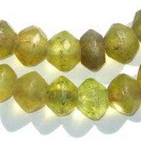 Yellow Vaseline Beads - The Bead Chest