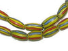 Rainbow Striped Watermelon Chevron Beads